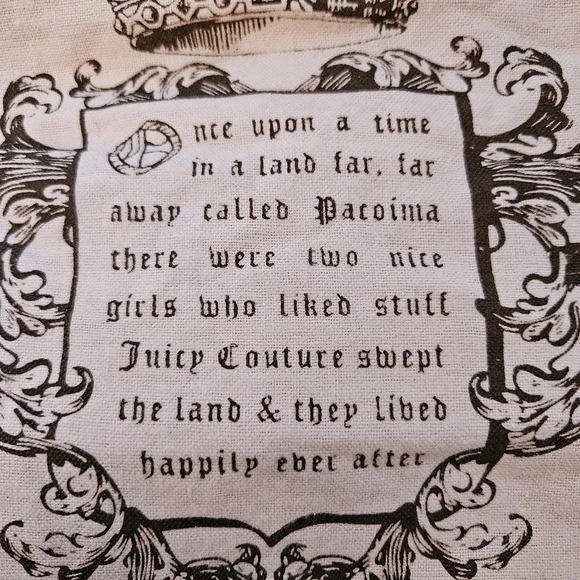 Juicy Couture Black Dressy Formal Wide Leather Ribbed Crossbody Dust Cover - Picture 14 of 15